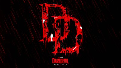 Daredevil: Born Again Dark red ultra HD 4K wallpaper