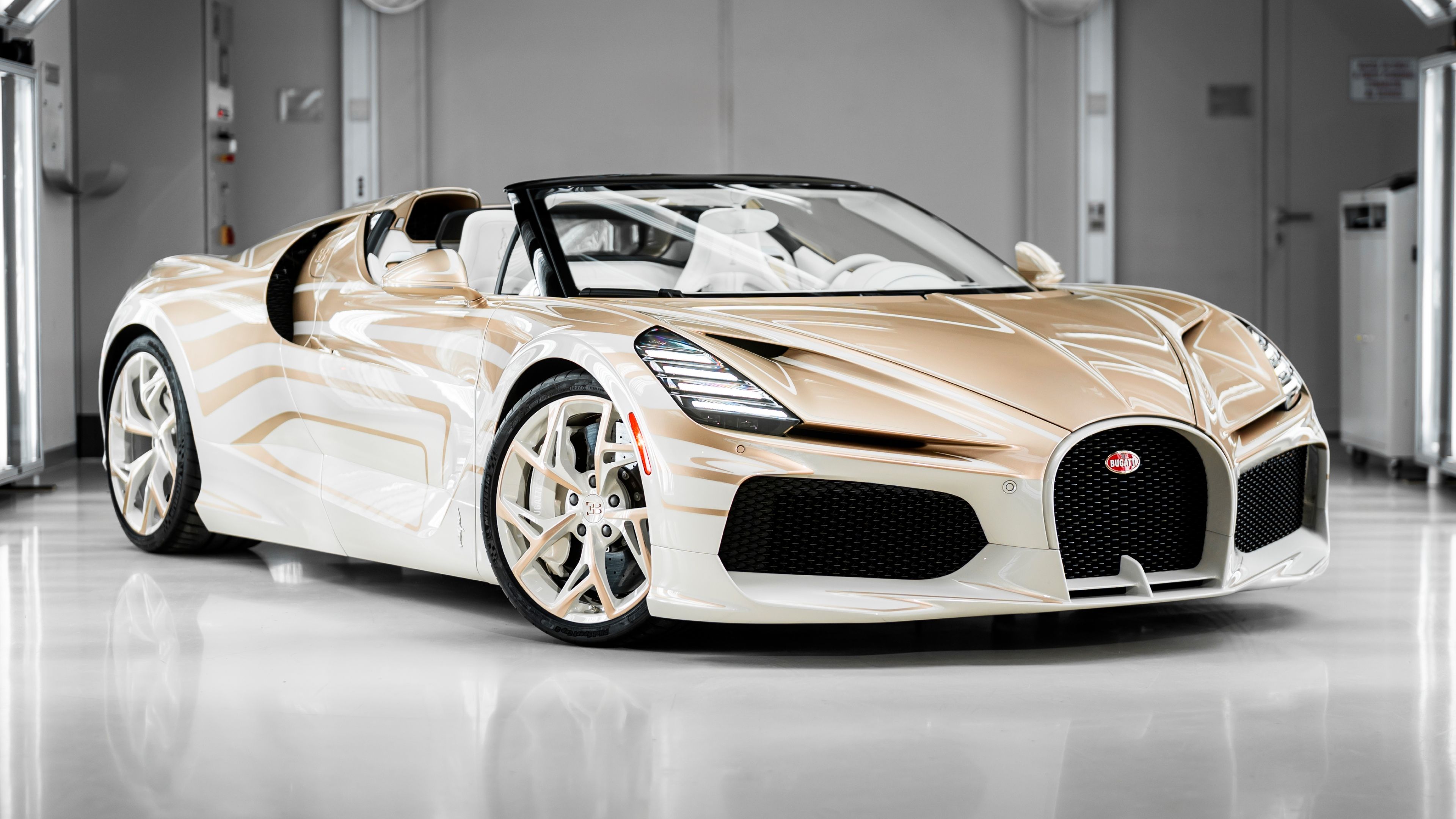 Bugatti W16 Mistral "La Perle Rare" ultra HD 4K wallpaper