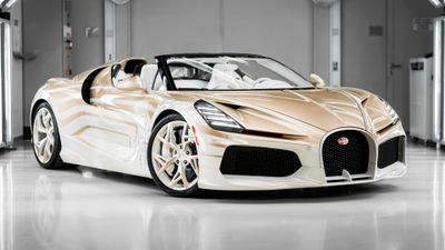 Bugatti W16 Mistral "La Perle Rare" ultra HD 4K wallpaper