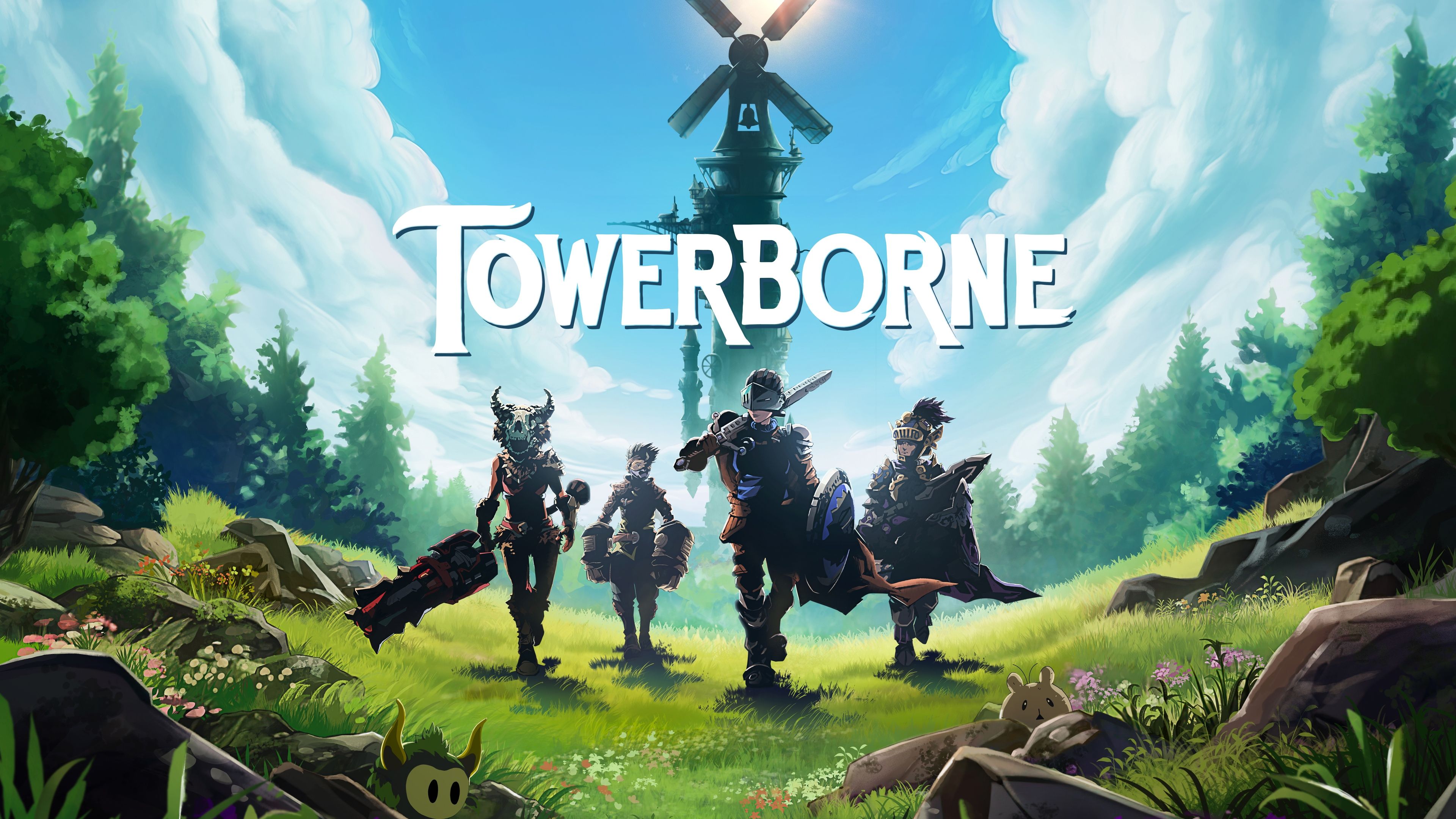 Towerborne ultra HD 4K wallpaper