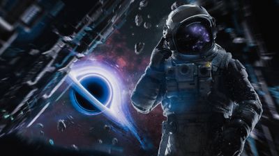 Astronaut Cinematic ultra HD 4K wallpaper