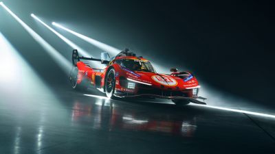 Ferrari 499P Hypercar ultra HD 4K wallpaper