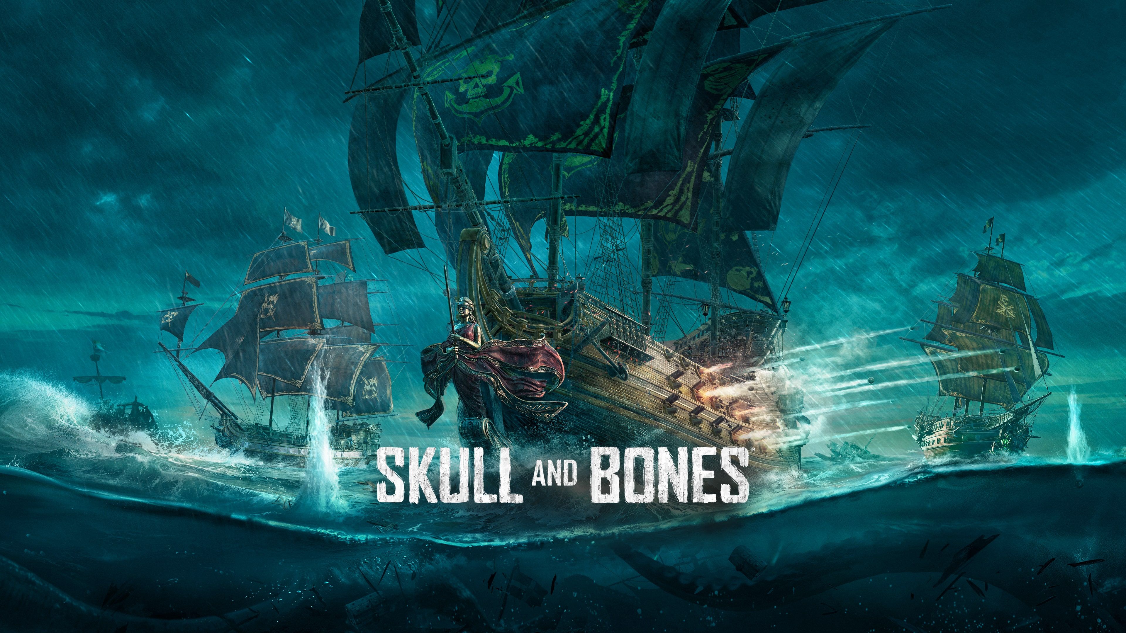 Skull and Bones Key Art ultra HD 4K wallpaper