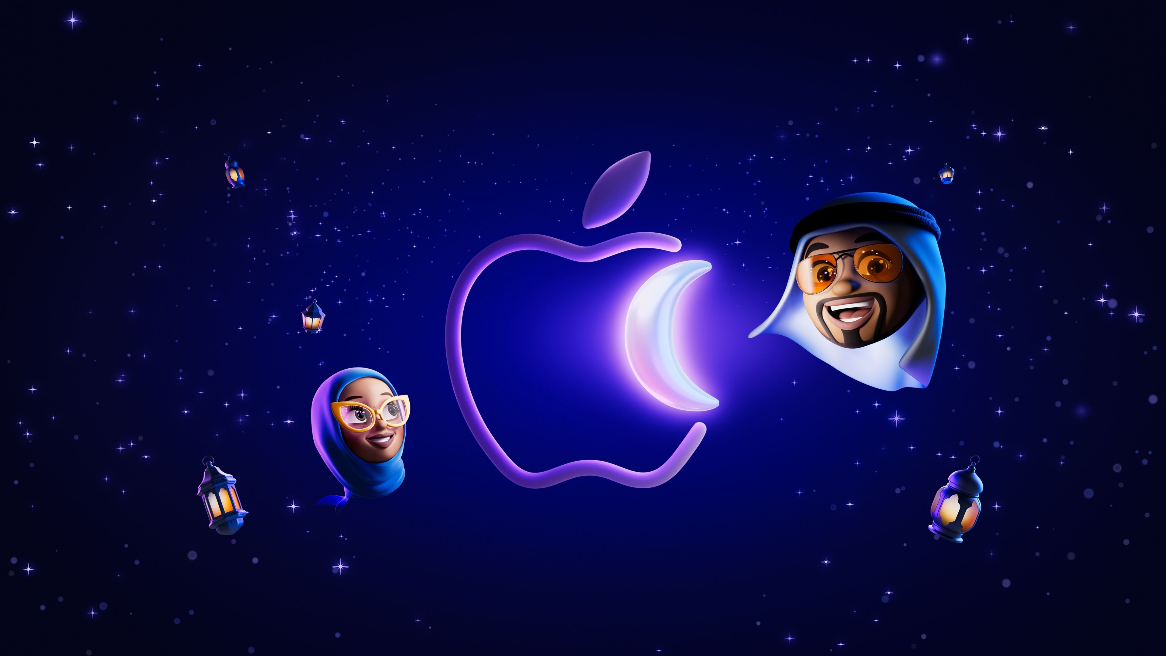 Apple Ramadan ultra HD 4K wallpaper