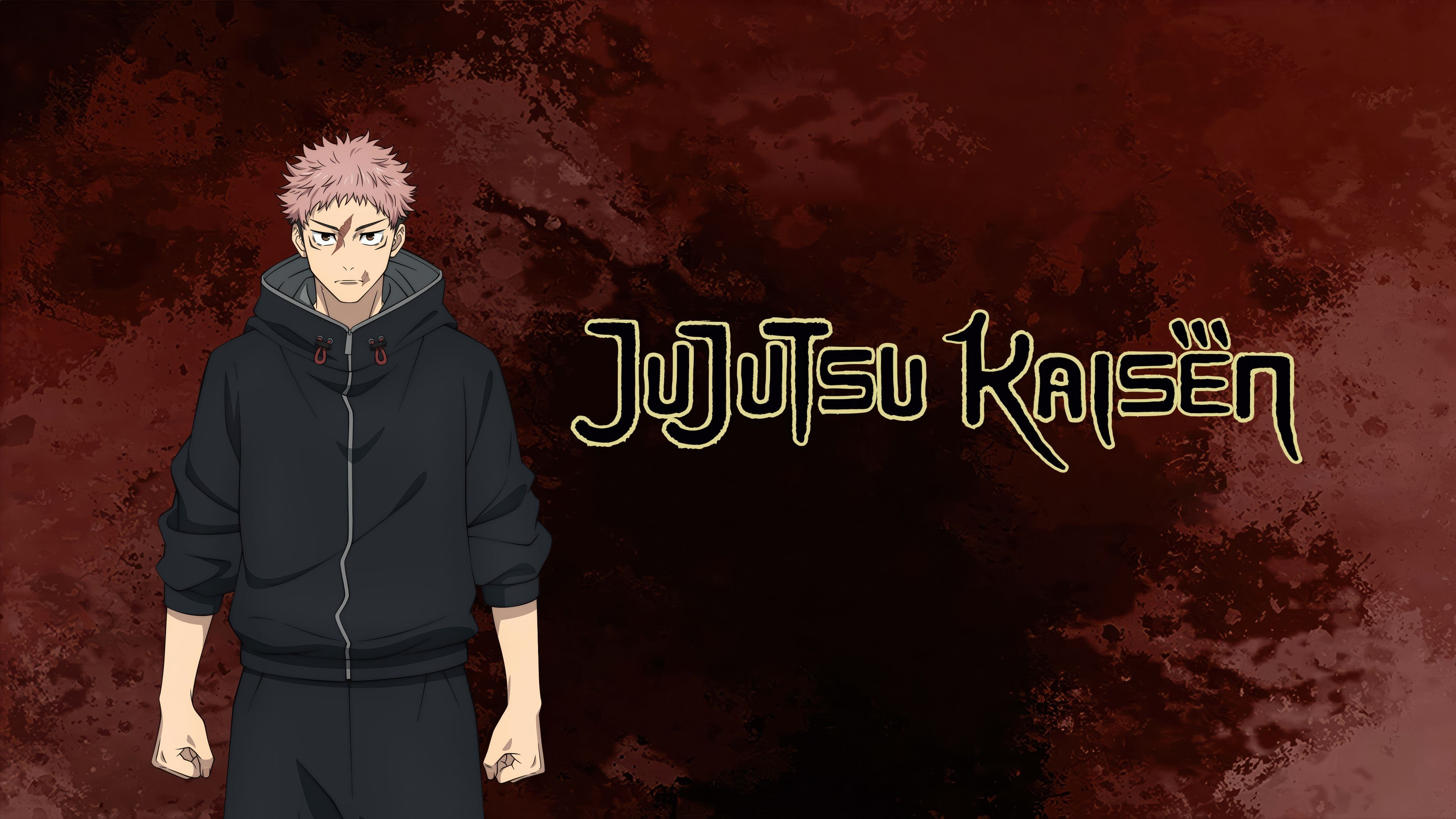 Yuji Itadori Jujutsu Kaisen ultra HD 4K wallpaper