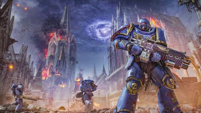Warhammer 40K Space Marine 2 Poster ultra HD 4K wallpaper