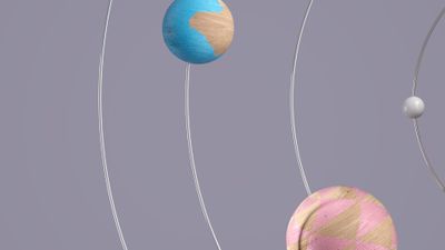 Planets 3D Render ultra HD 4K wallpaper