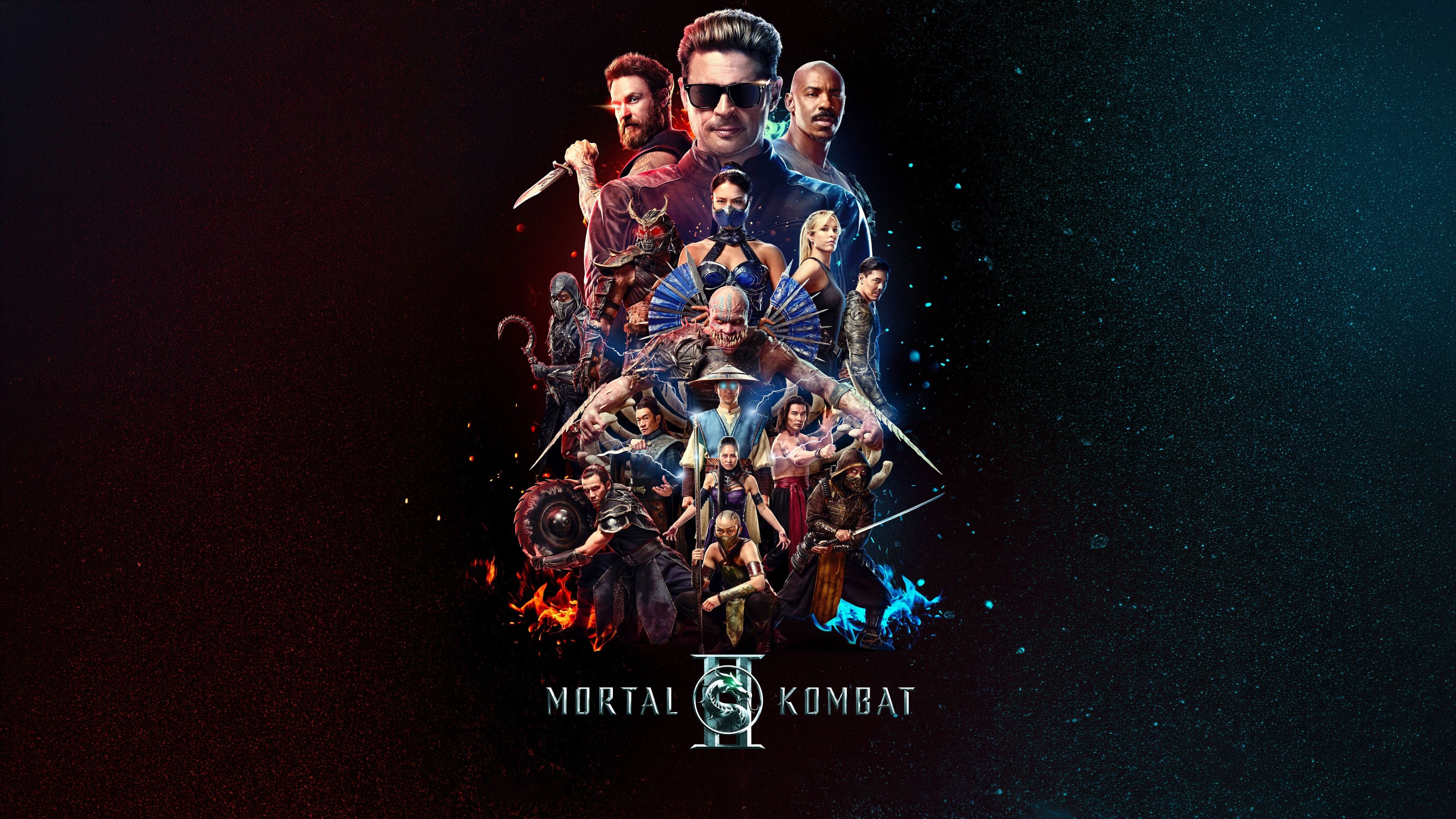 Mortal Kombat II Movie poster ultra HD 4K wallpaper