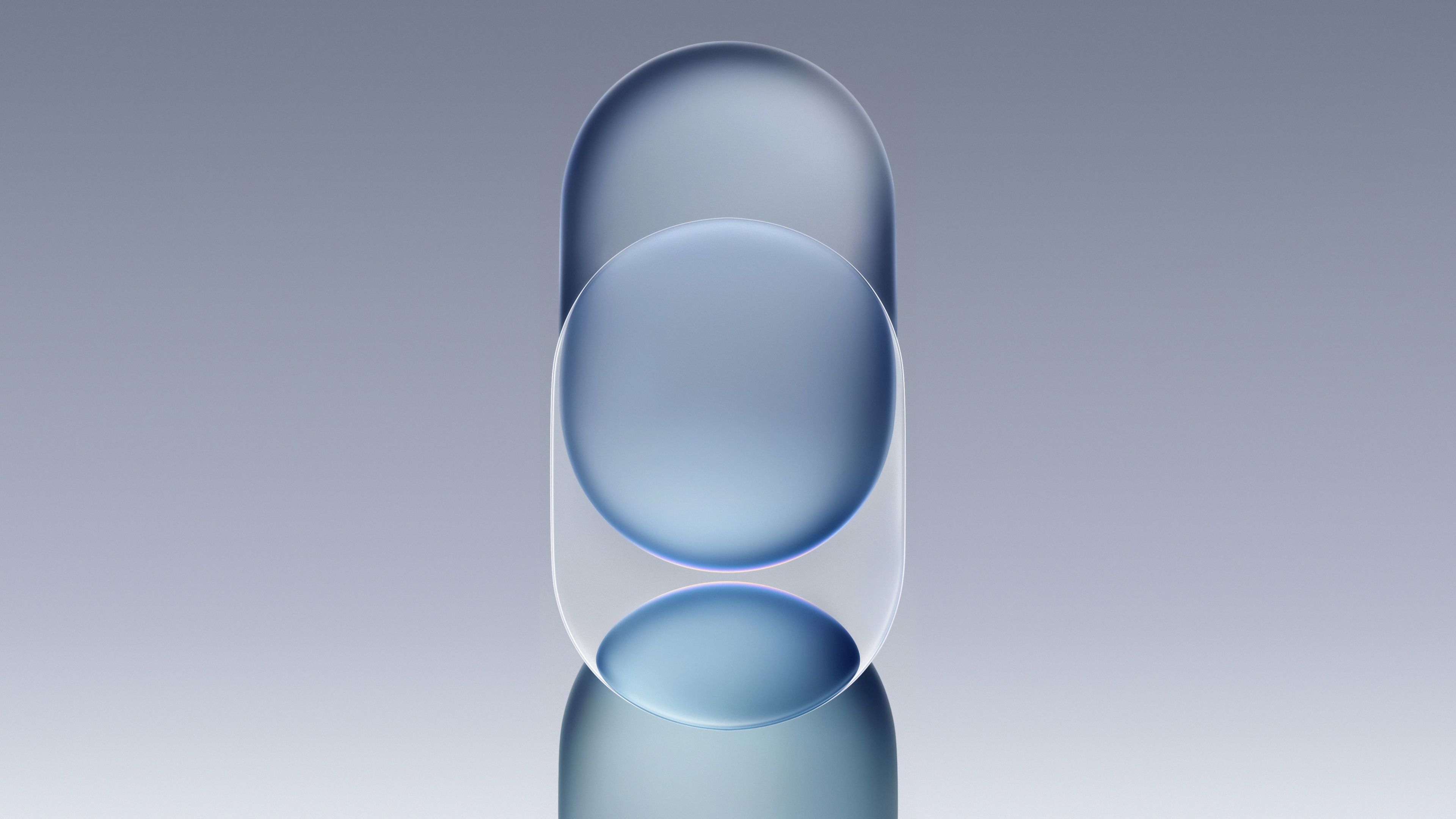Geometric Frosted glass ultra HD 4K wallpaper