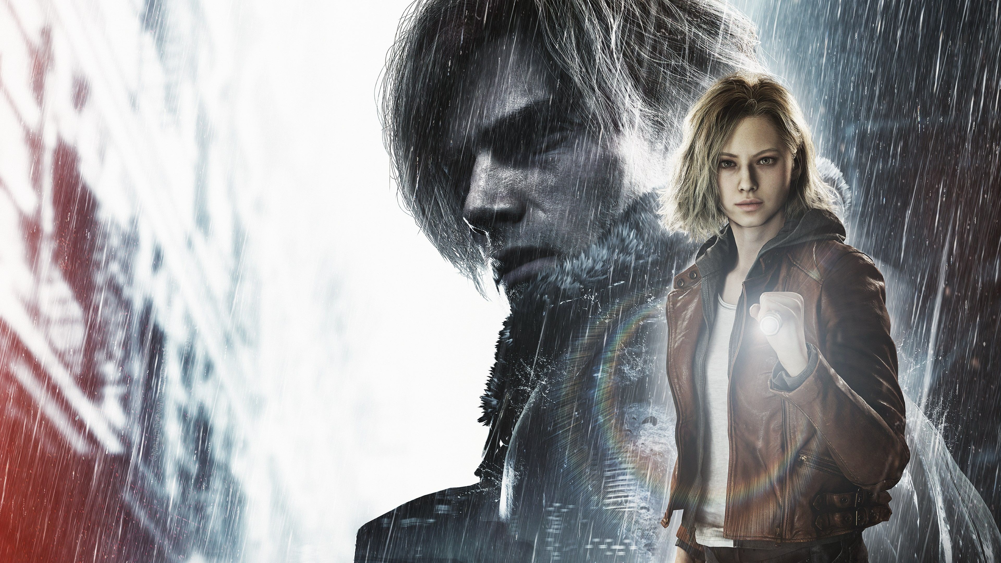 Leon S. Kennedy Grace Ashcroft ultra HD 4K wallpaper