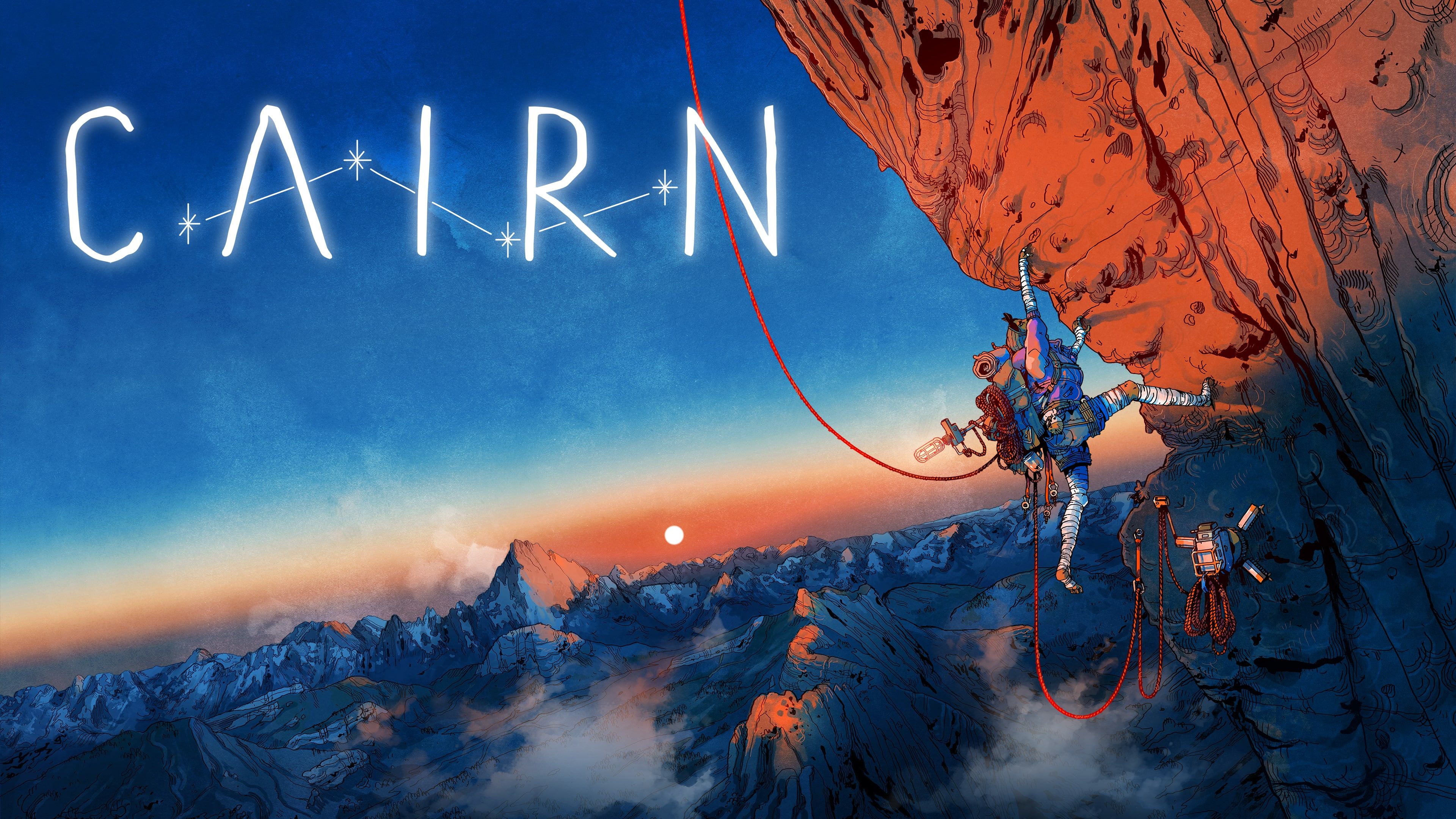 Cairn (Video Game) Key Art ultra HD 4K wallpaper