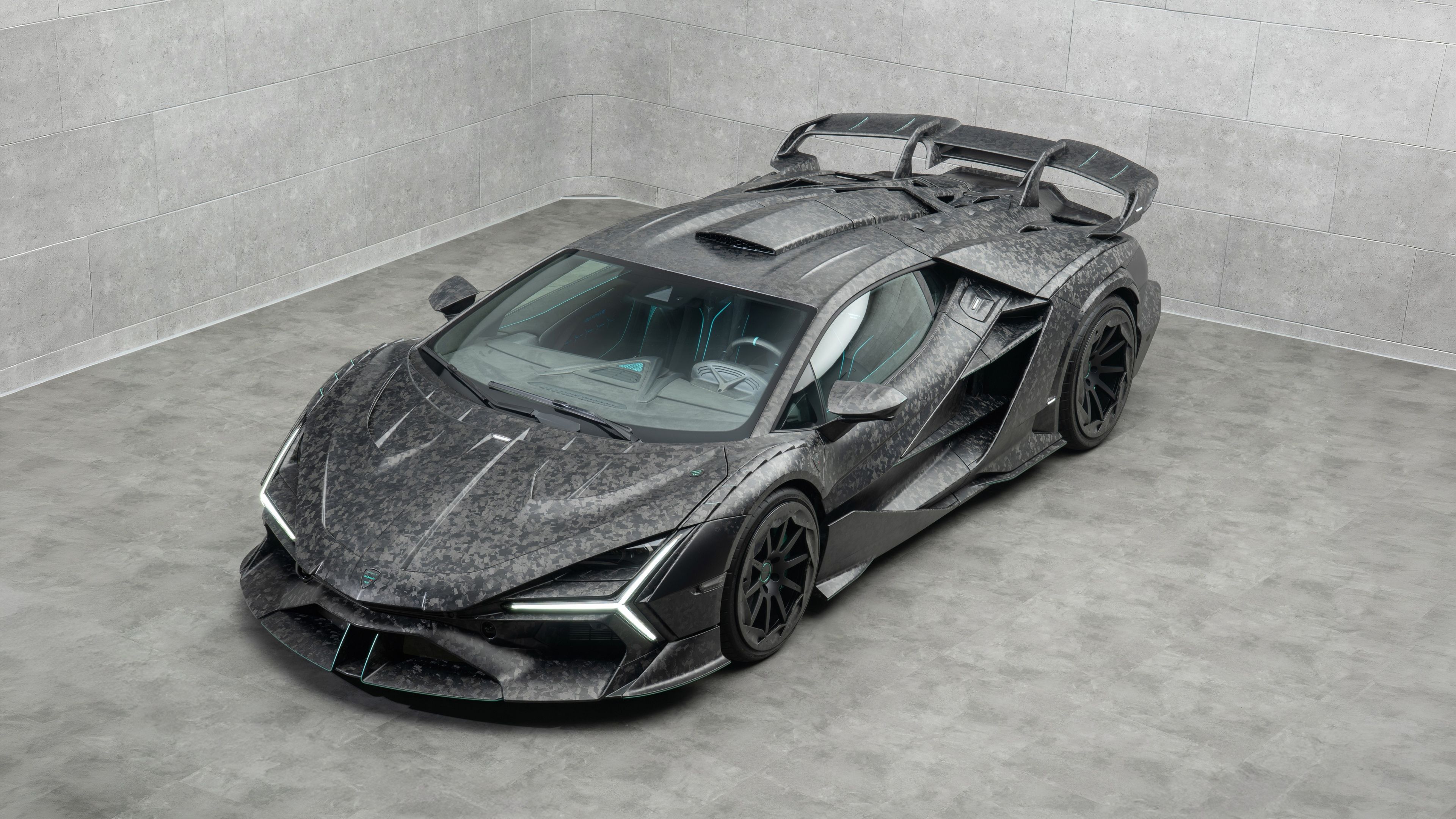 Mansory Carbonado X Lamborghini Revuelto ultra HD 4K wallpaper