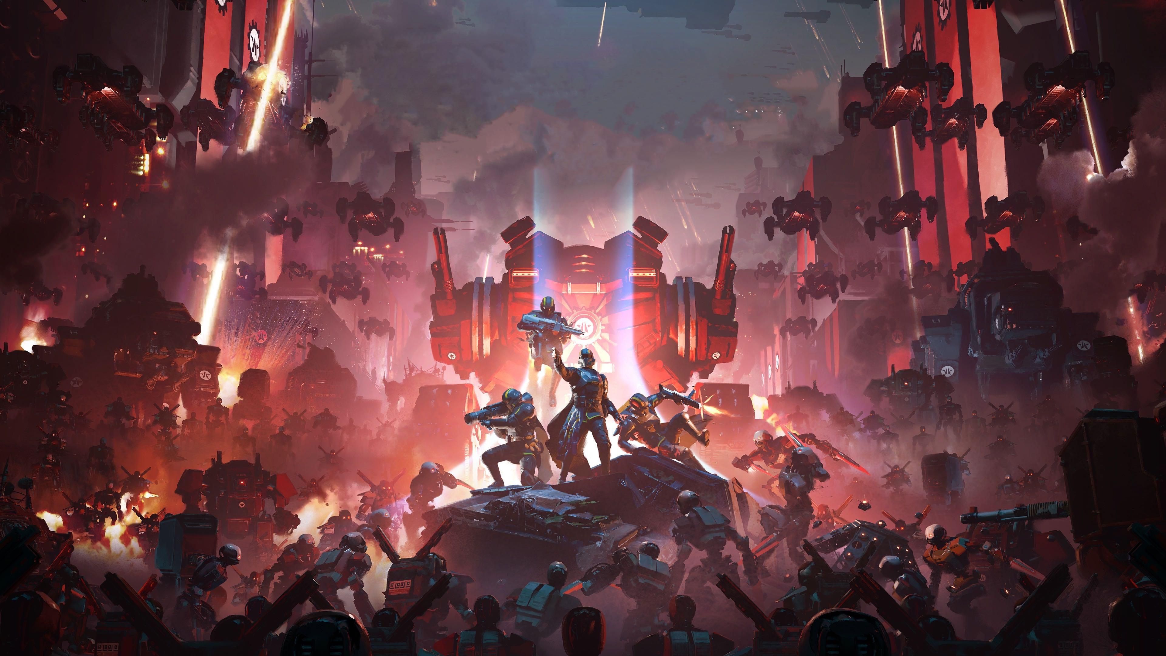 Helldivers 2 Machinery of Oppression ultra HD 4K wallpaper