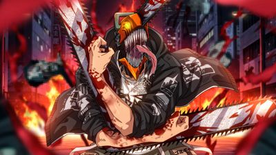 Denji Bloody ultra HD 4K wallpaper