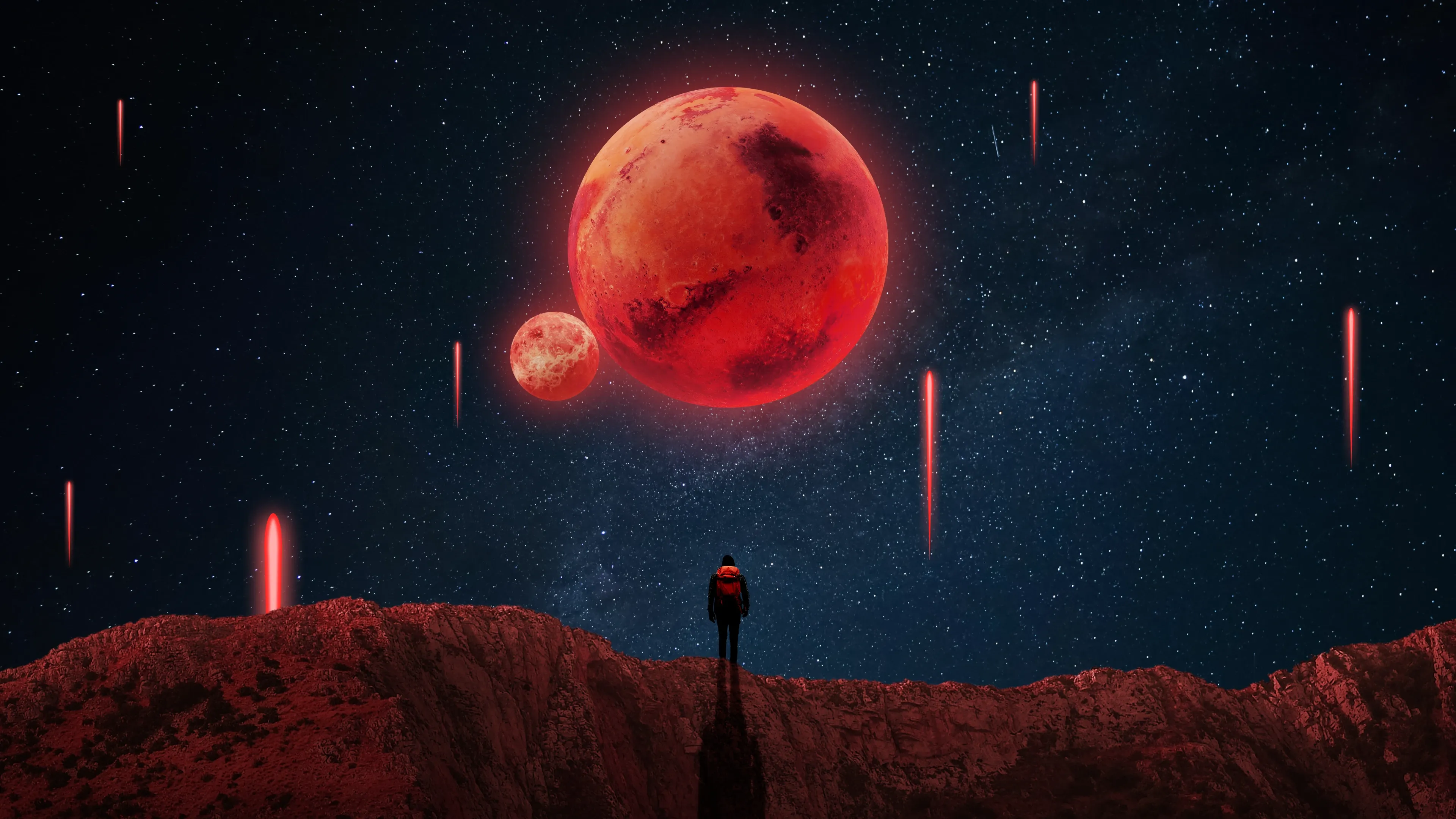 Lonely Apocalyptic ultra HD 4K wallpaper