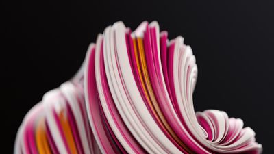 Abstract Swirls Dark background ultra HD 4K wallpaper