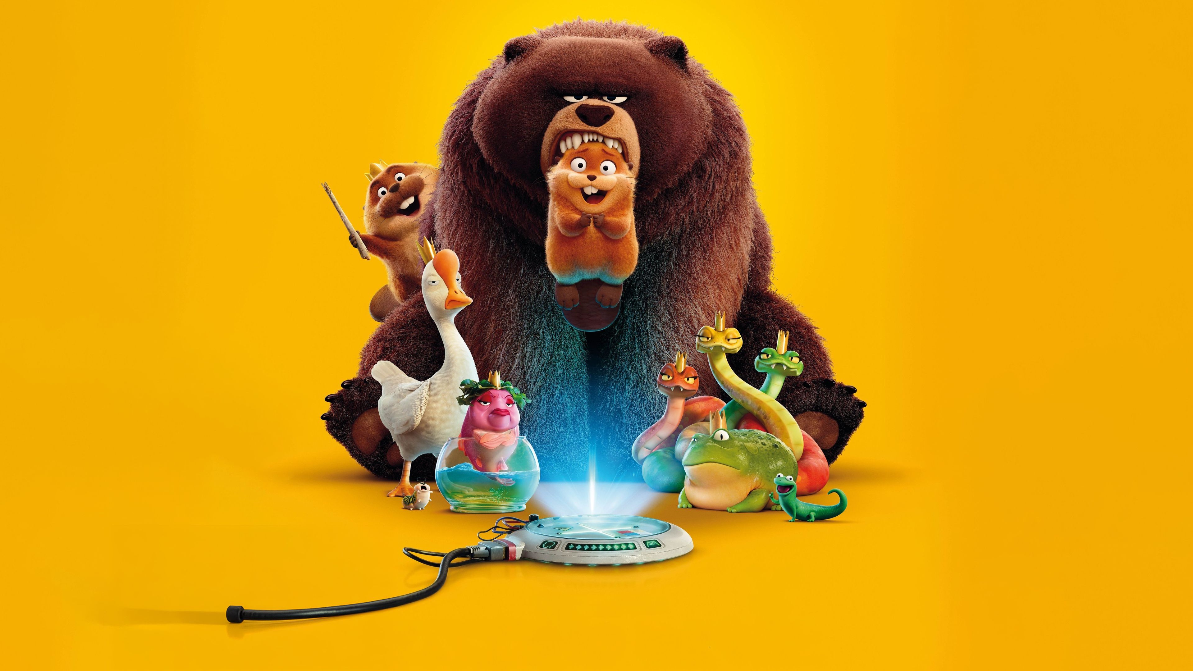 Hoppers (2026) Movie poster ultra HD 4K wallpaper