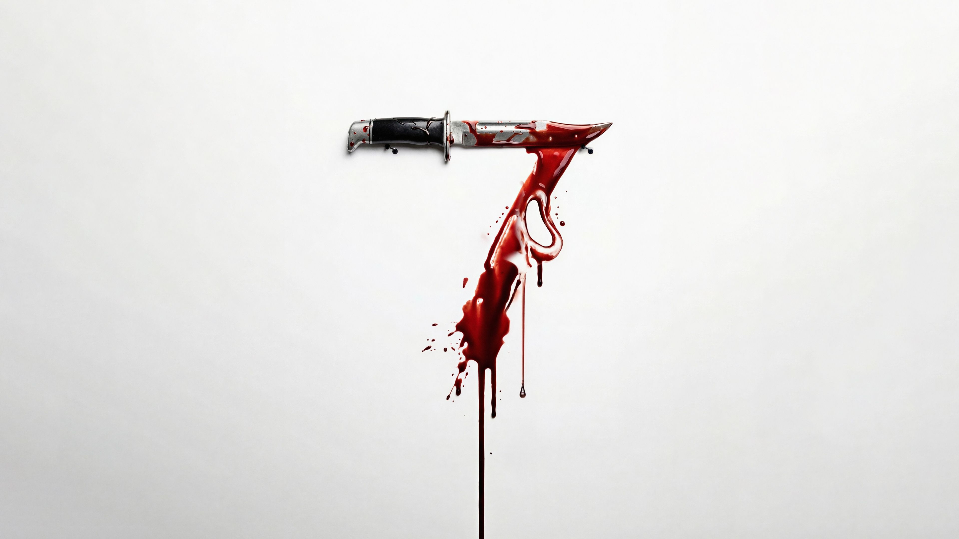 Scream 7 Bloody knife ultra HD 4K wallpaper
