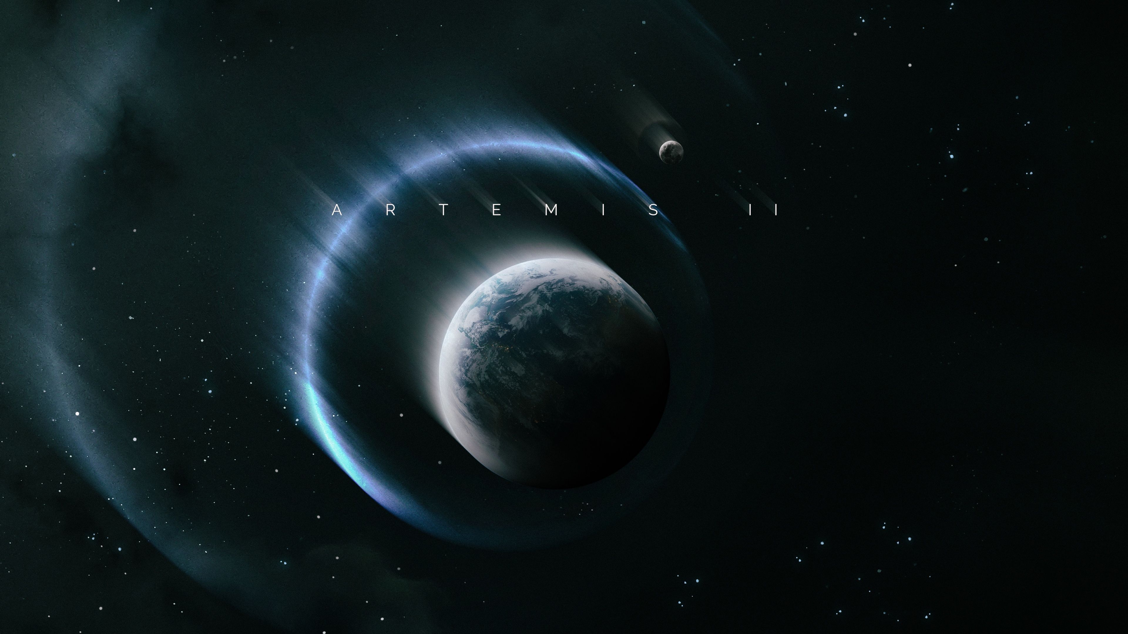 Artemis II NASA ultra HD 4K wallpaper