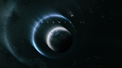 Artemis II NASA ultra HD 4K wallpaper