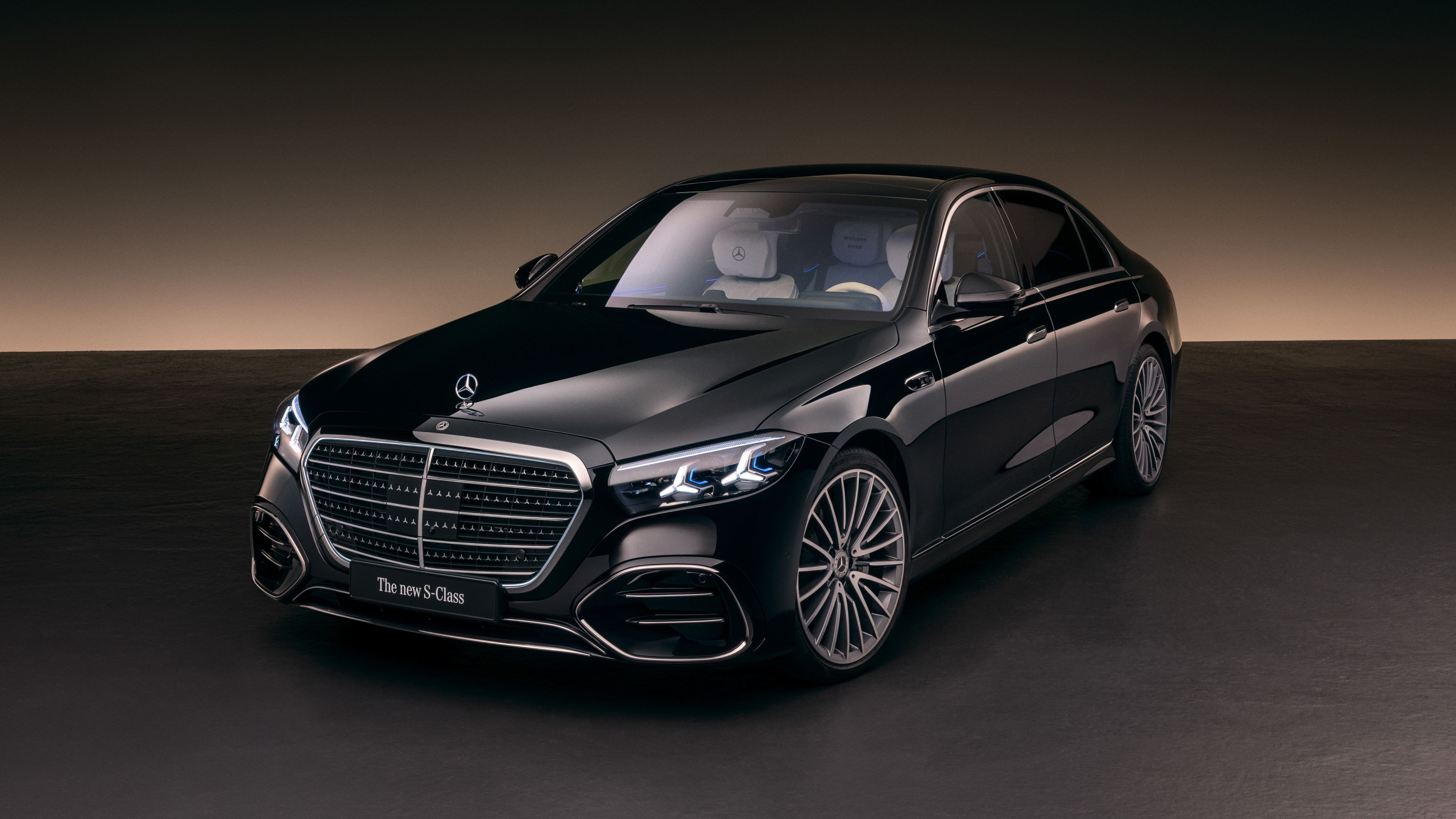 Mercedes-Benz S 500 4MATIC AMG Line lang ultra HD 4K wallpaper