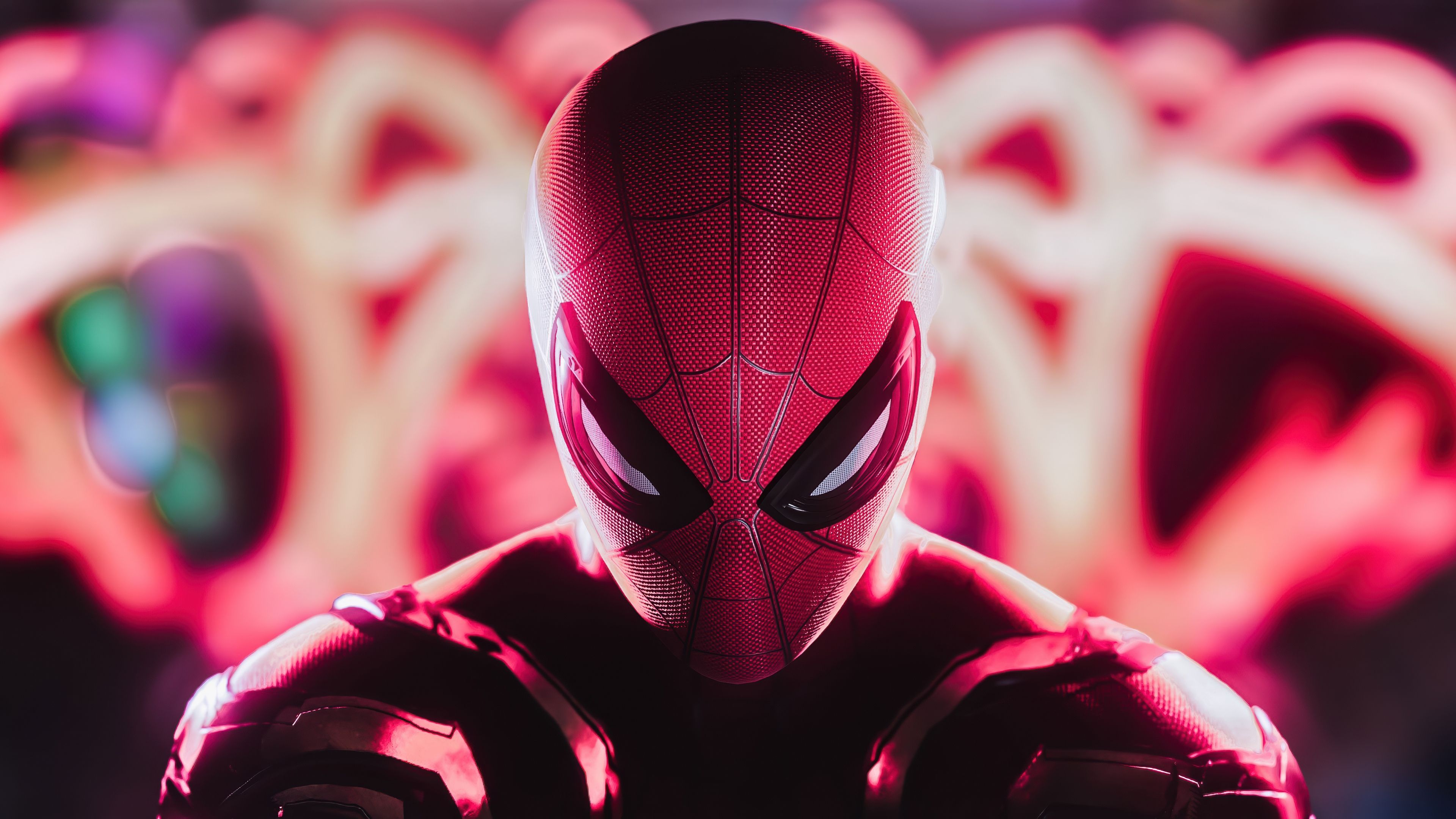 Spider-Man Intense ultra HD 4K wallpaper