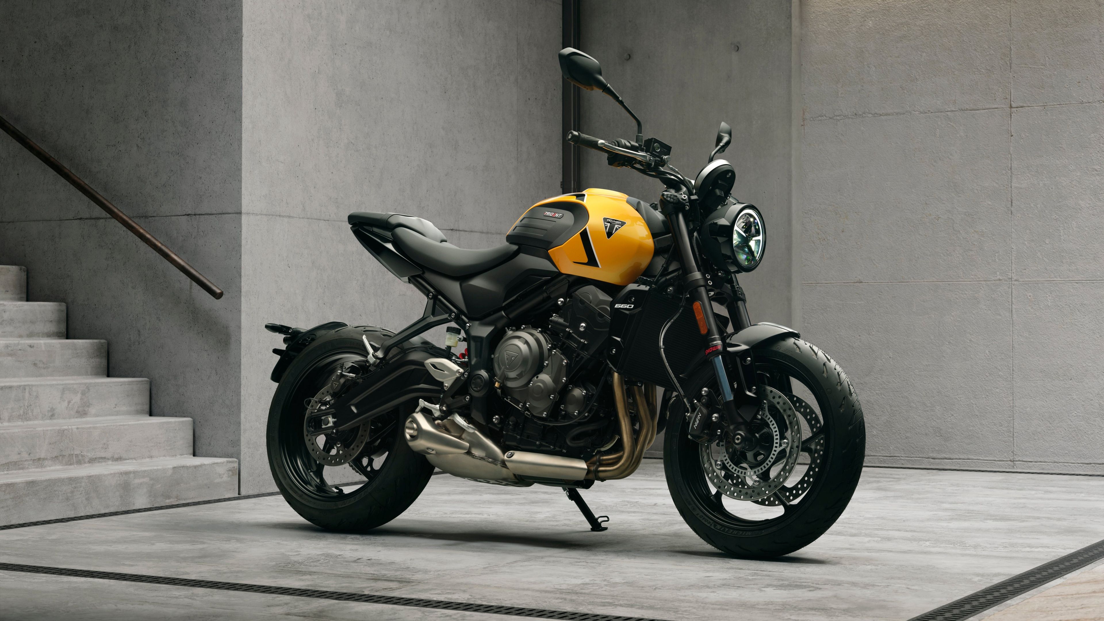 Triumph Trident 660 2026 ultra HD 4K wallpaper