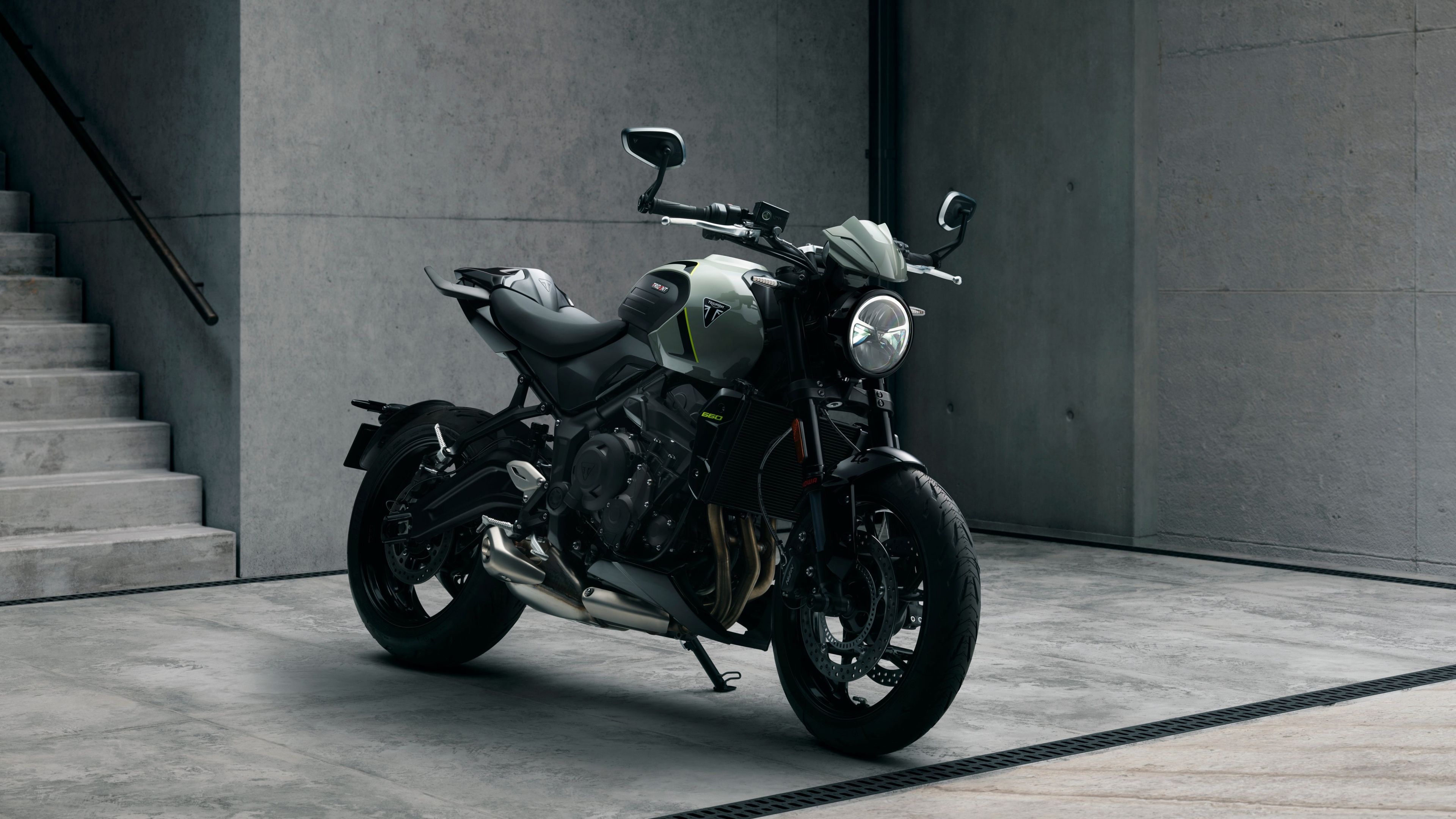 Triumph Trident 660 Muscular ultra HD 4K wallpaper