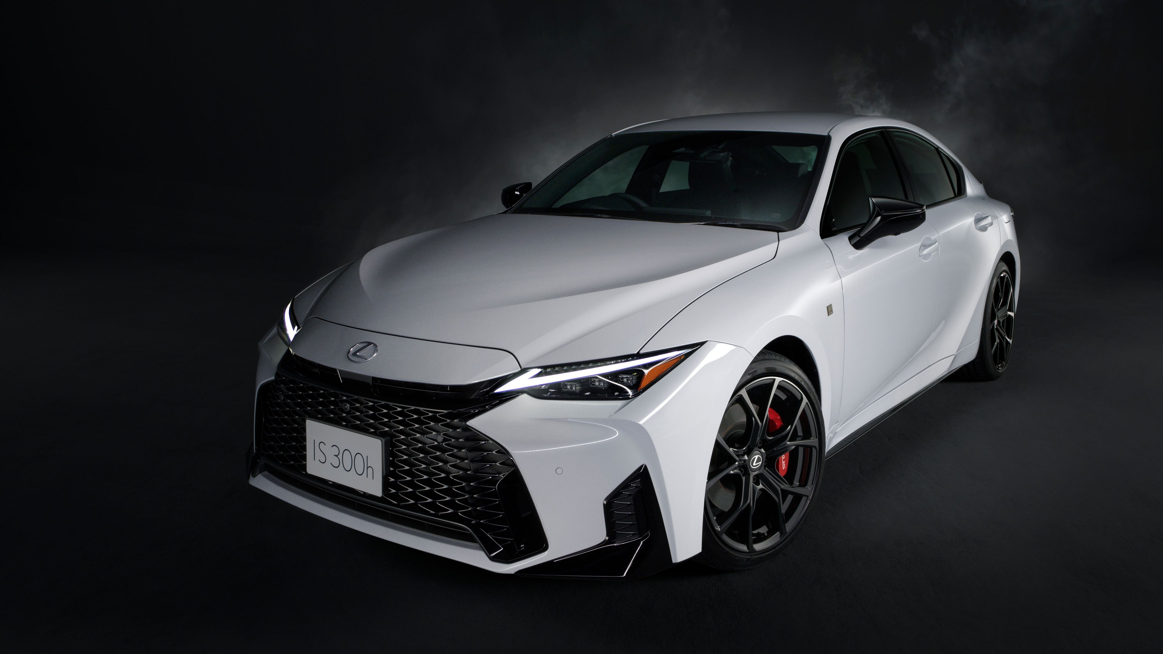 Lexus IS 300h F SPORT Mode Black V 2026 ultra HD 4K wallpaper