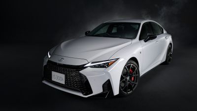 Lexus IS 300h F SPORT Mode Black V 2026 ultra HD 4K wallpaper