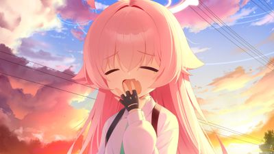 Takanashi Hoshino Blue Archive ultra HD 4K wallpaper