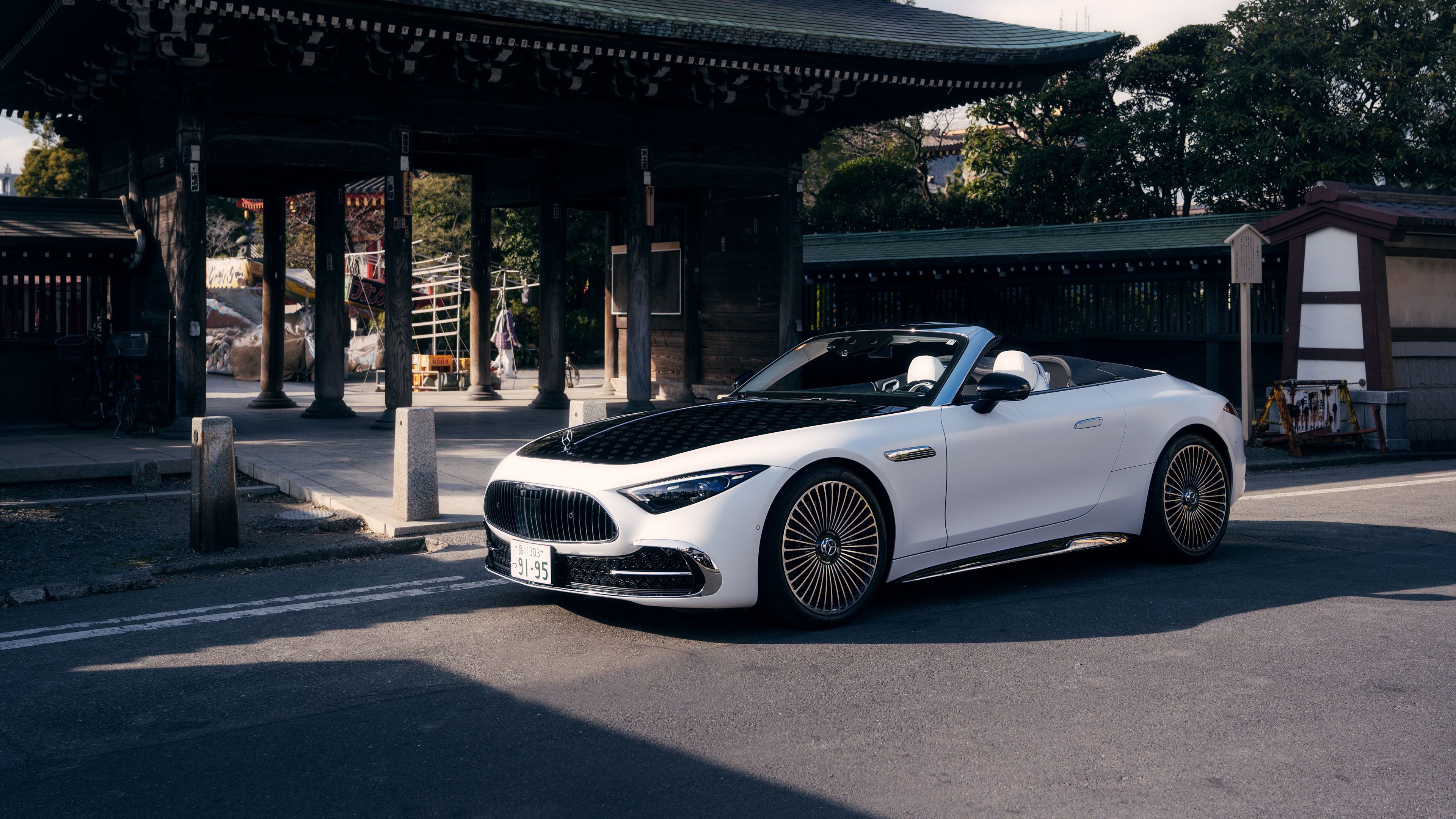Mercedes-Maybach SL 680 Monogram Series ultra HD 4K wallpaper