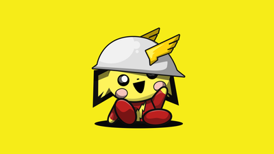 Pichu Cute cartoon ultra HD 4K wallpaper