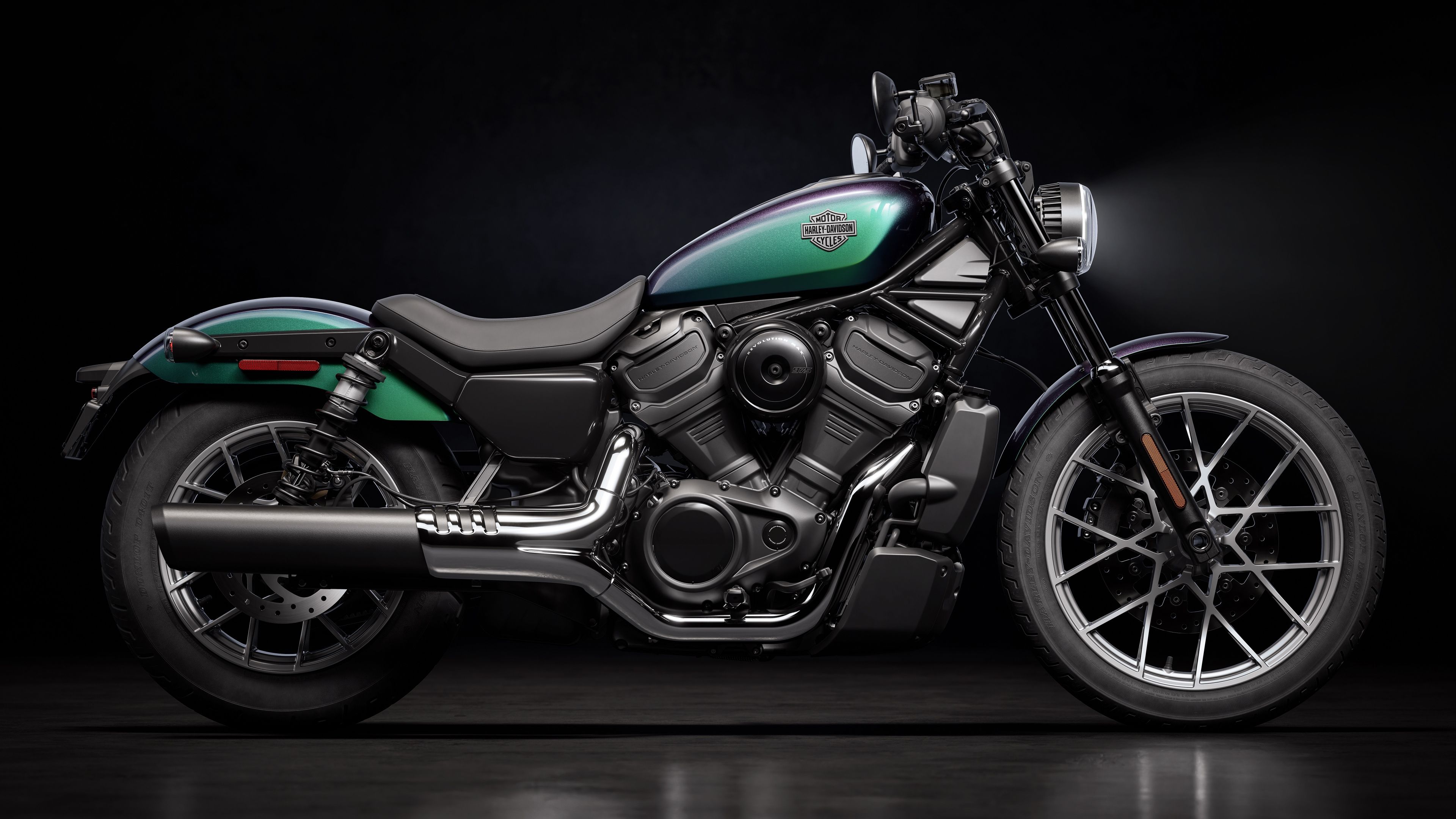 Harley-Davidson Nightster Dark aesthetic ultra HD 4K wallpaper