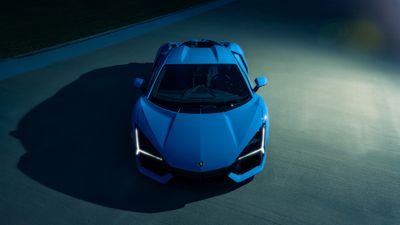 Lamborghini Revuelto Blue ultra HD 4K wallpaper