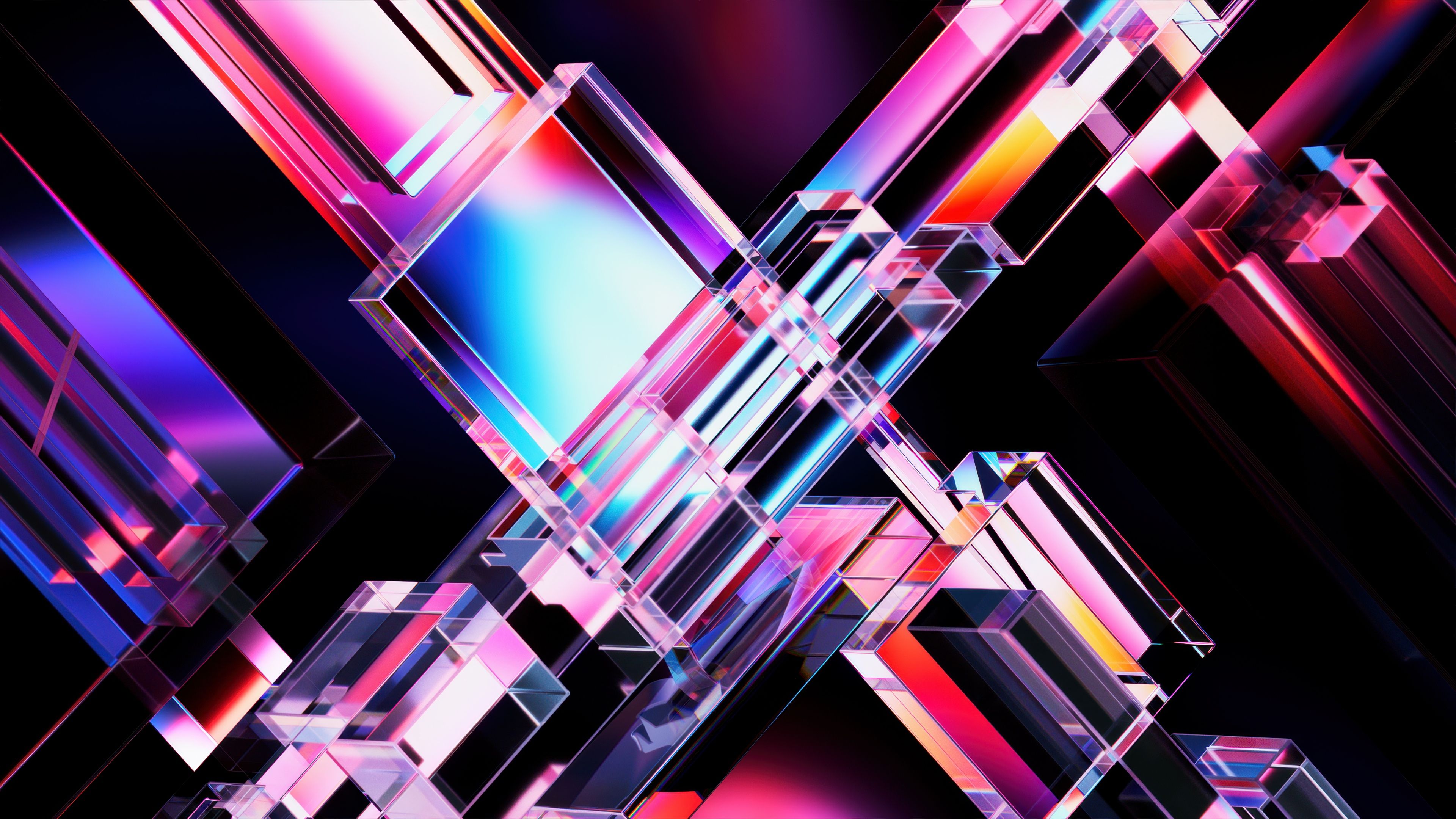 Vibrant Abstract art ultra HD 4K wallpaper