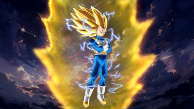 Super Saiyan Vegeta Dragon Ball ultra HD 4K wallpaper