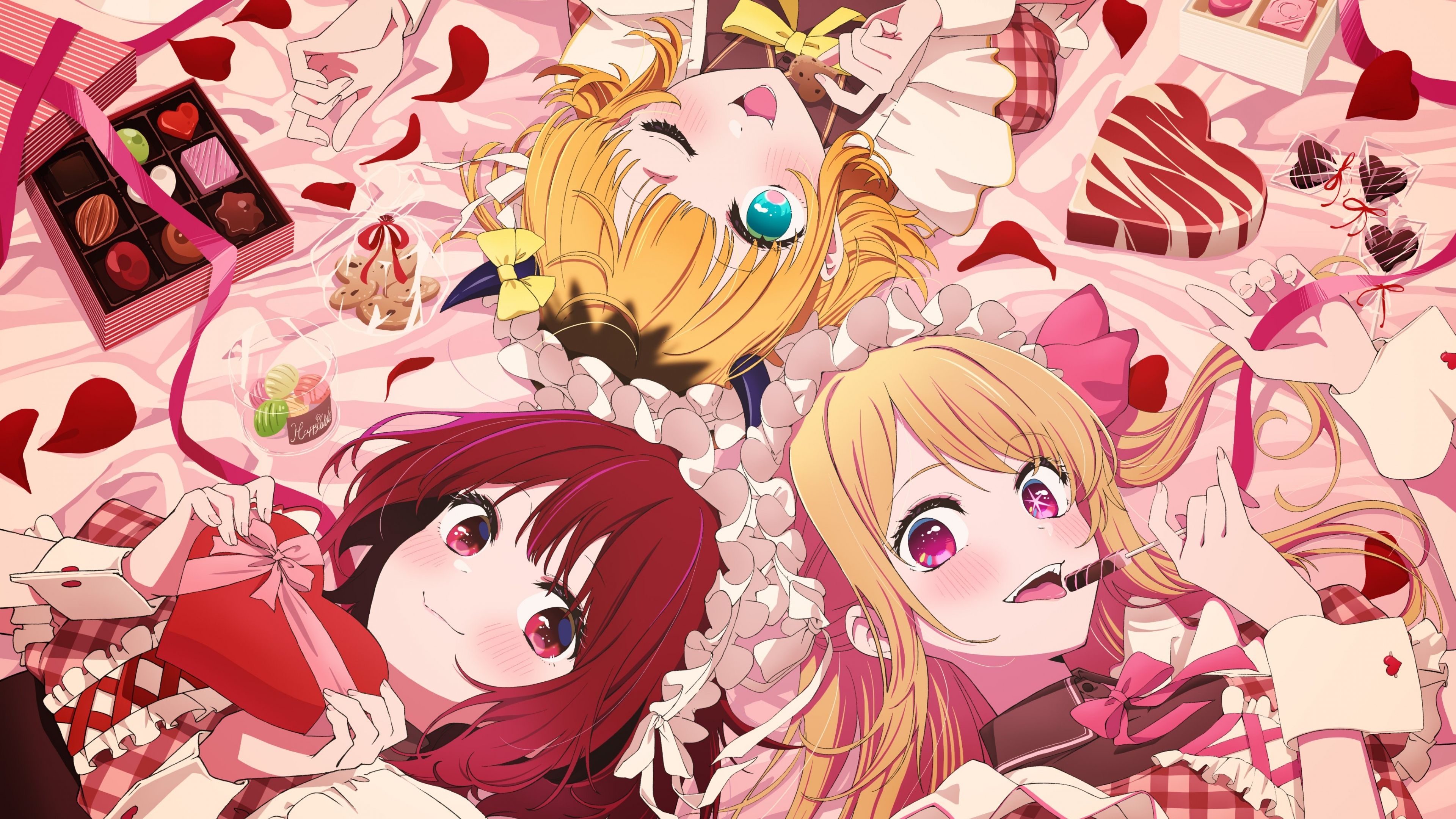 Oshi no Ko B-Komachi ultra HD 4K wallpaper