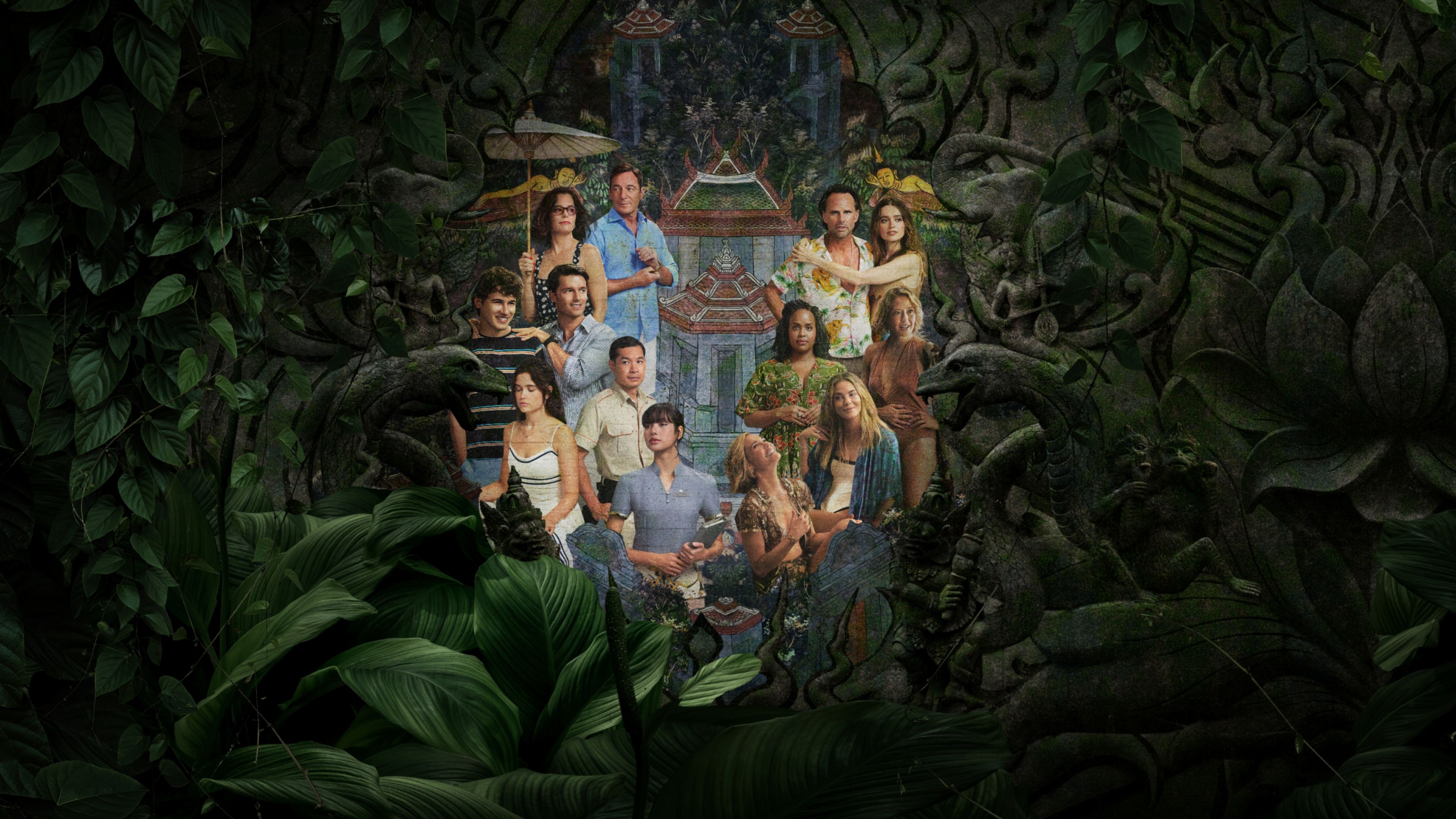 The White Lotus 2025 series ultra HD 4K wallpaper