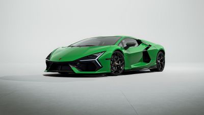 Lamborghini Revuelto Verde Mantis ultra HD 4K wallpaper
