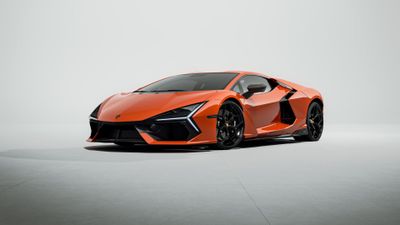 Lamborghini Revuelto Arancio Borealis ultra HD 4K wallpaper