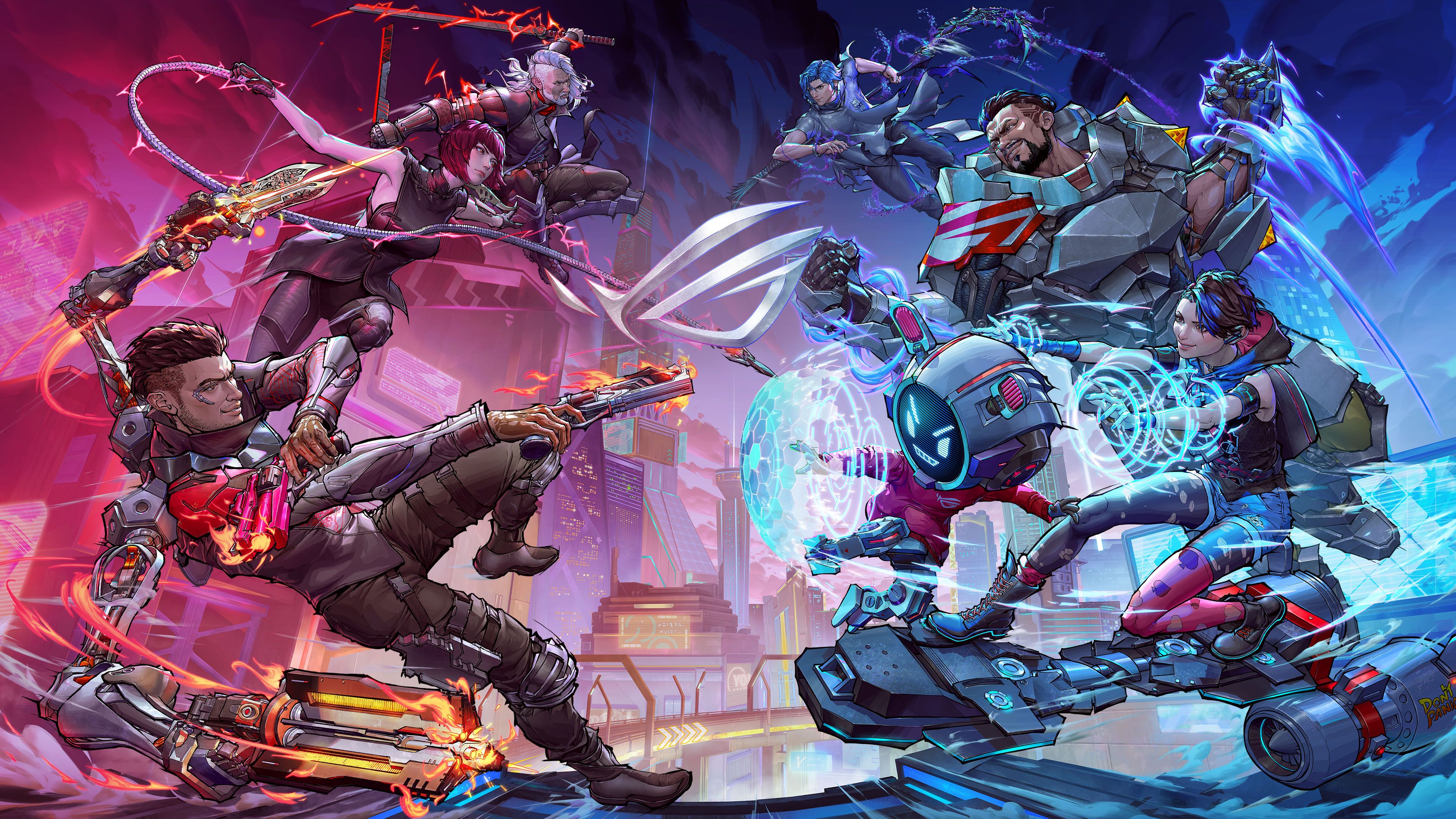 ASUS ROG ROG SAGA Heroes Showdown ultra HD 4K wallpaper