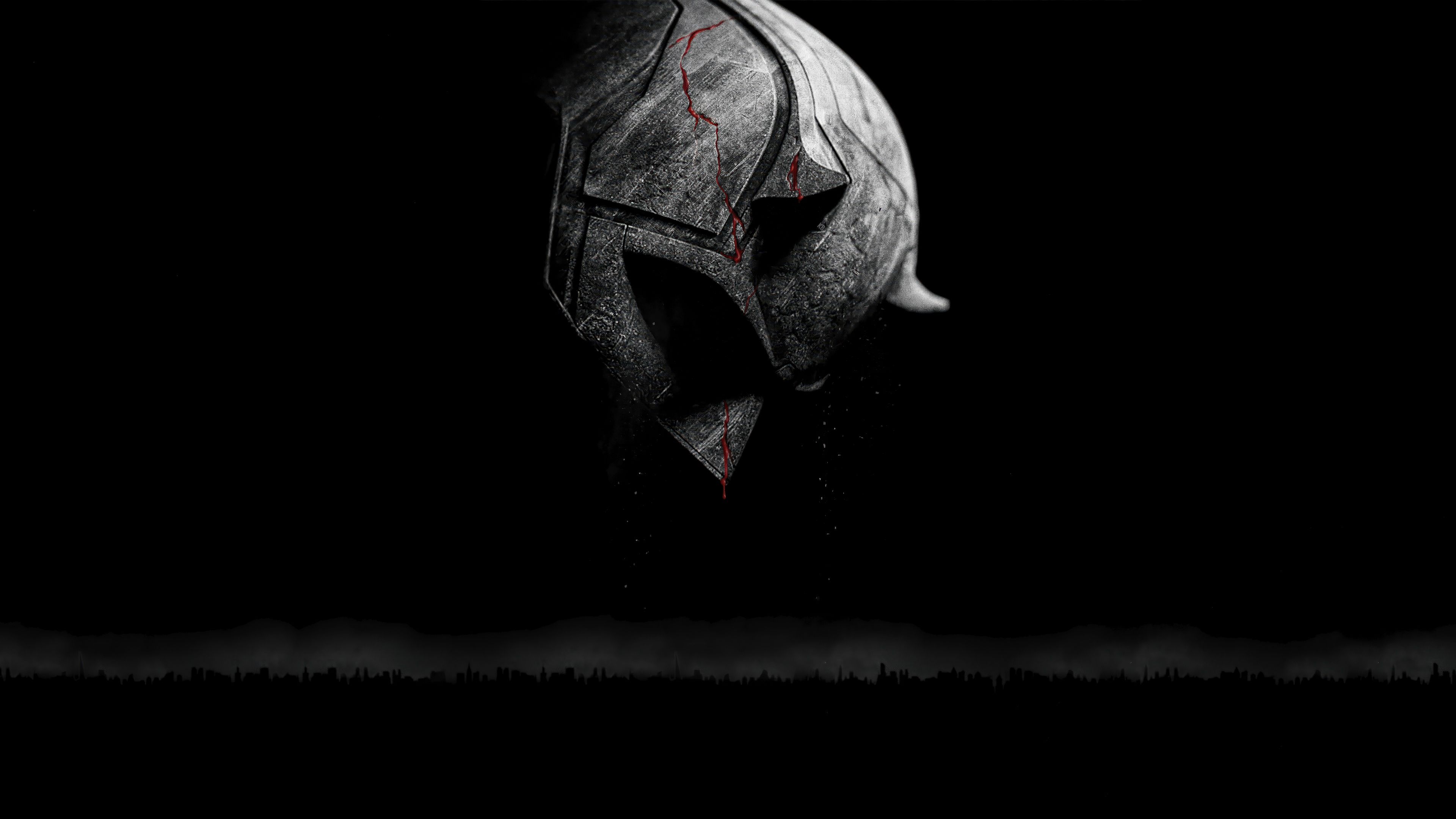 Daredevil: Born Again Dark theme ultra HD 4K wallpaper