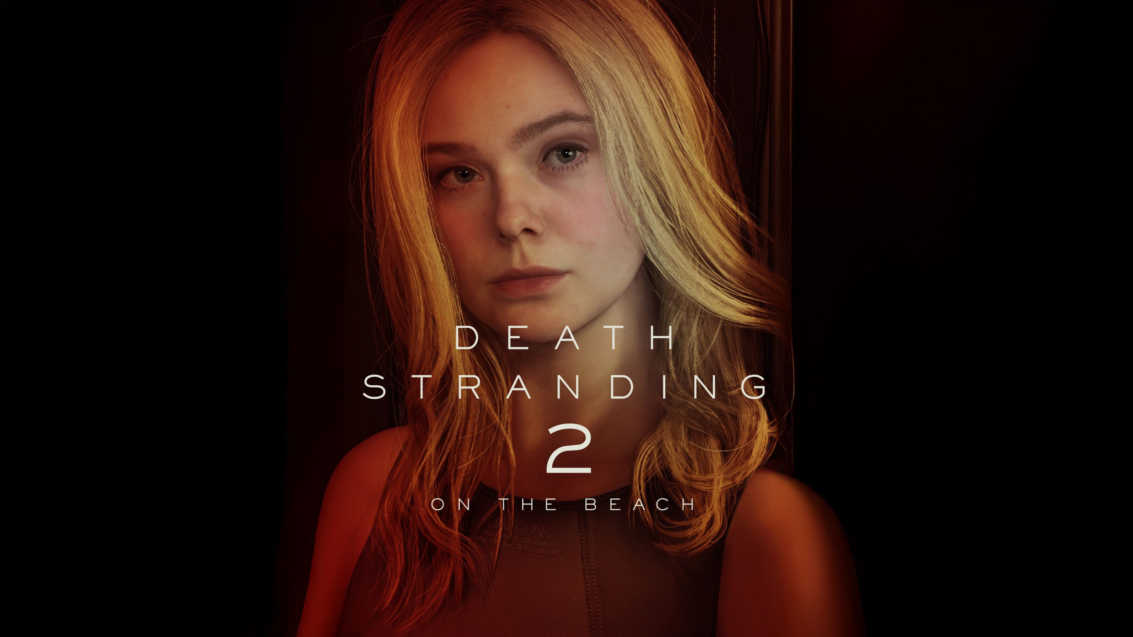 Death Stranding 2: On the Beach Elle Fanning ultra HD 4K wallpaper