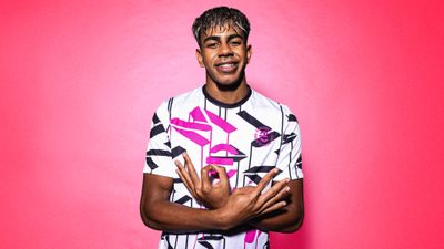 Lamine Yamal eFootball 2025 ultra HD 4K wallpaper