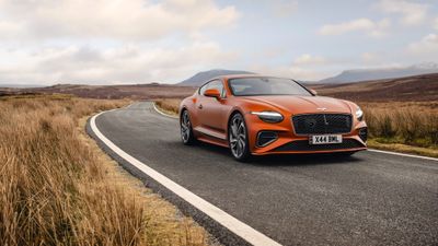 Bentley Continental GT Speed Orange Flame Satin ultra HD 4K wallpaper