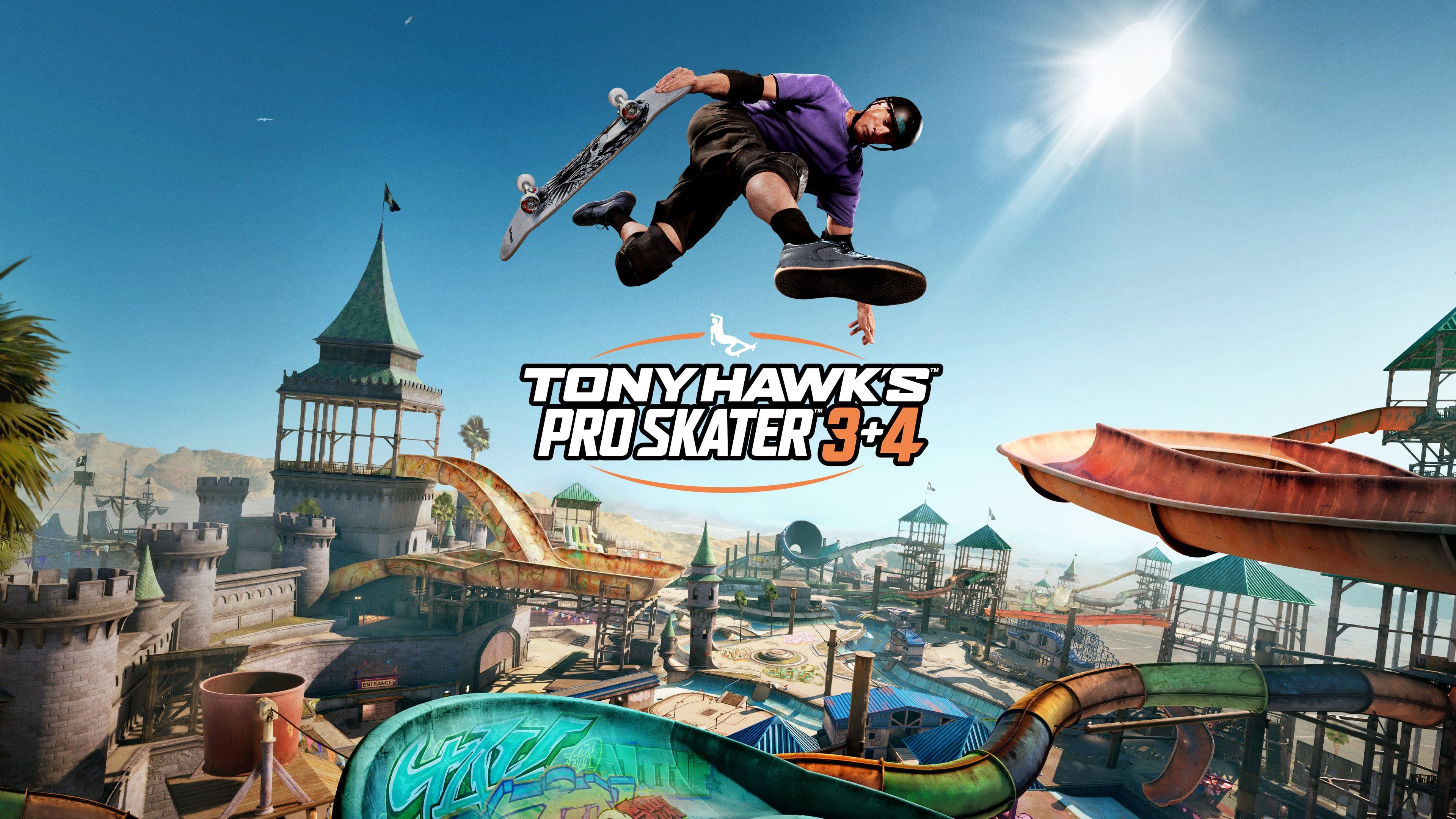 Tony Hawk's Pro Skater 3 + 4 2025 Games ultra HD 4K wallpaper