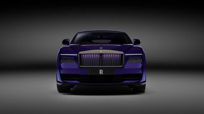 Rolls-Royce Black Badge Spectre Aesthetic ultra HD 4K wallpaper