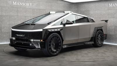 Mansory Elongation Tesla Cybertruck ultra HD 4K wallpaper