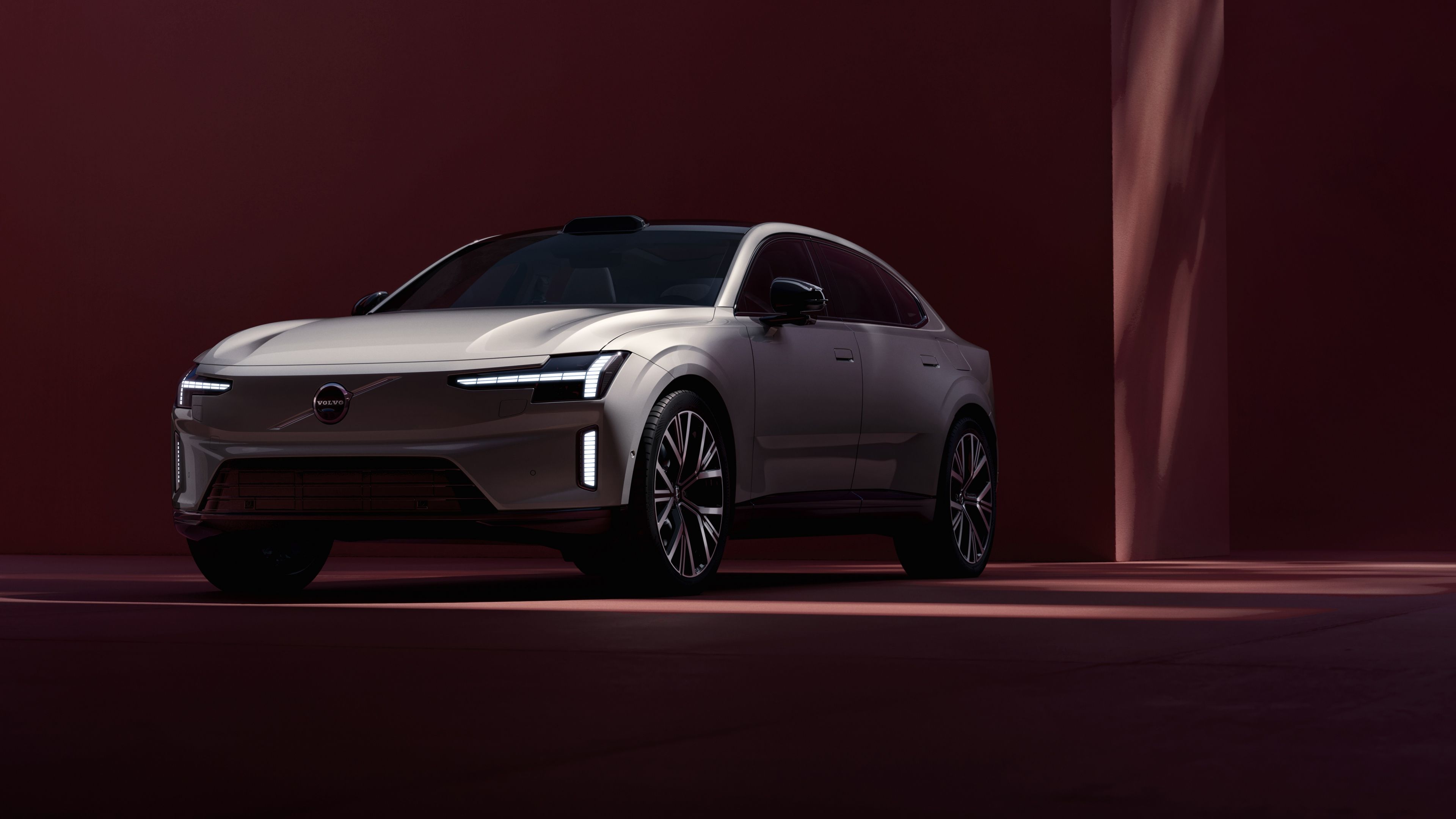 Volvo ES90 Electric Sedan ultra HD 4K wallpaper